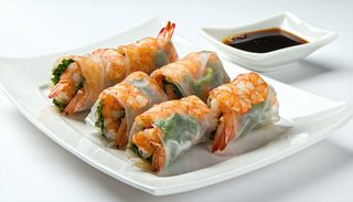 Involtini primavera con gamberi 6 pezzi