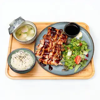 38. Combo teriyaki chicken