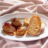 ქათმის პაშტეტი პომიდვრის მურაბით