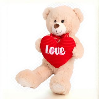 Orsetto CUORE PELUCHE 50 cm in SUPER OFFERTA