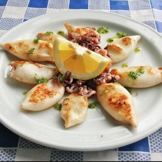 Tapa de Chipirones a la Plancha