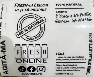 Fresh Rețeta Proprie cu Portocale si Lămâie 