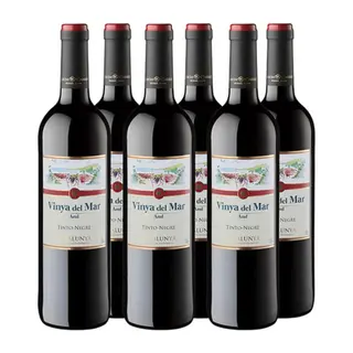 Vino tinto negro