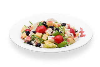 Салата Френски сирена с боровинки