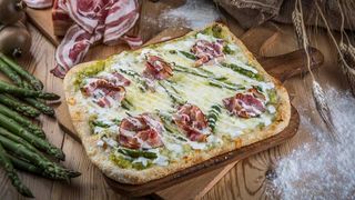 Trigueros con Pancetta