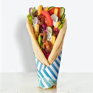Gyros u pita hlebu