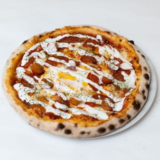 Chicago Style Gurman pizza