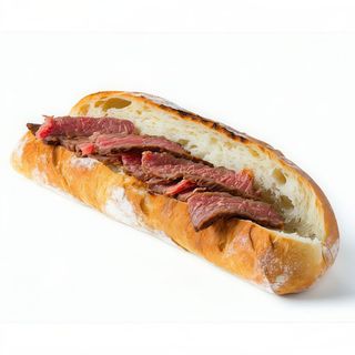 Bocadillo De Bistec (Entero)