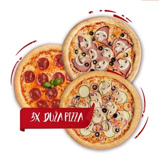 Zestaw " 3x Duża Pizza "