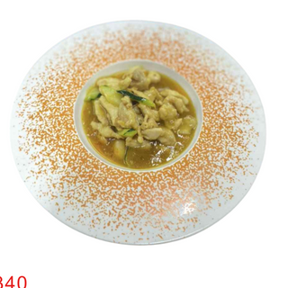 340. Pollo Al Curry Con Leche De Coco