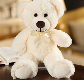 Urso de Peluche Branco (34cm)