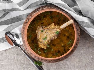 Сиыр етінен сорпа