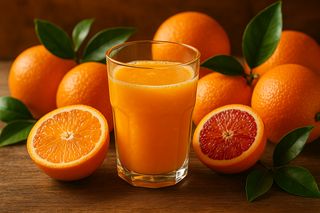 Spremuta d'arancia fresca