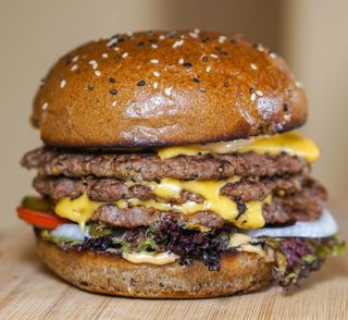 Triple Burger With Cheese