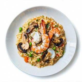 Risotto mare, monte