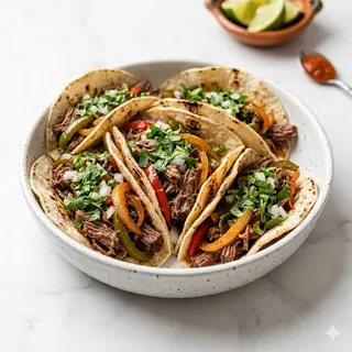 Tacos De Ternera Mexicana (5 Uds.)