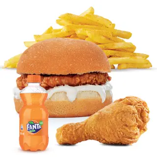 Chicken Value Burger Snack Box!