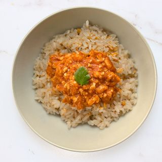 Ragú con arroz integral (400 g.)