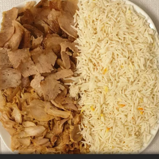 Plato Sólo Carne Y Arroz