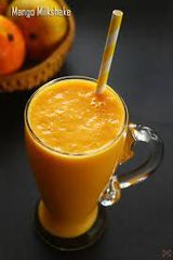 Mango Milk Shake-500ml Glass