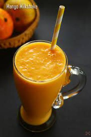 Mango Milk Shake-500ml Glass
