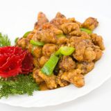 Свинско пържено със сладко-кисел карамелизиран сос (500г)