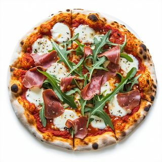 Pizza carpaccio