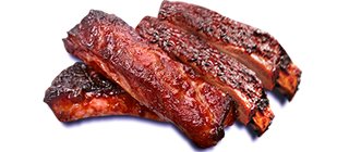 Costillas a la barbacoa