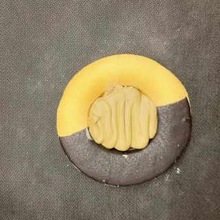 Occhio di bue al pistacchio