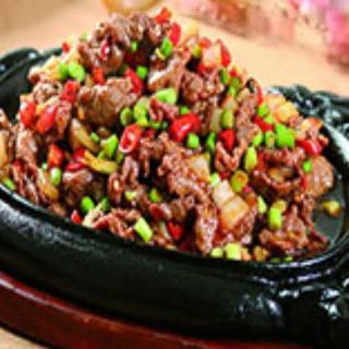 Ternera con Salsa de Ostras 