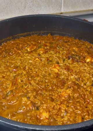 Paella de marisco (para 2 personas)