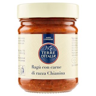 Terre d'Italia Ragù con carne di razza Chianina 200 g - 0239