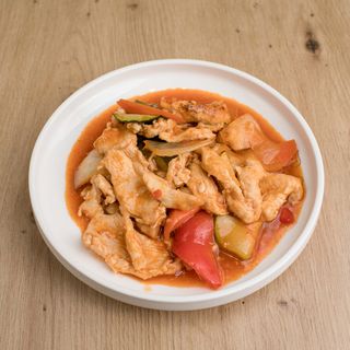 66. Pollo Al Wok Estilo Sichuan Picante