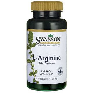 L-Arginina 500mcg L-Arginine 100 kapsułek SWANSON
