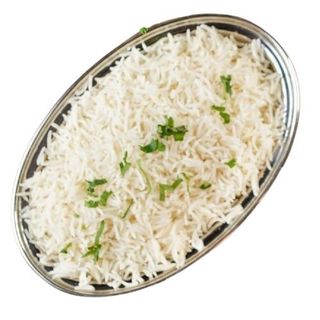 Plain rice