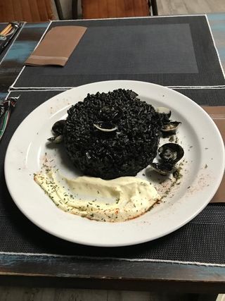 Risotto al nero di seppia