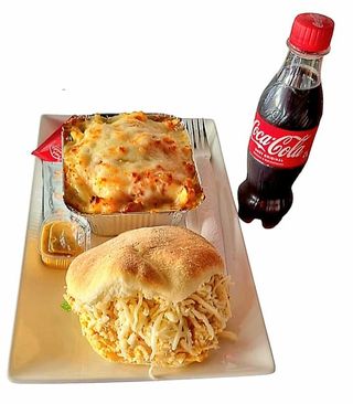 Chilling Poulet + Pasticcio Fromage moyen + Boisson 25cl au choix