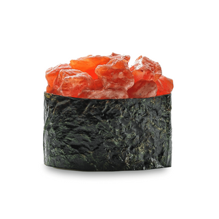 Gunkan picante con salmón