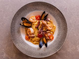 Паста з морепродуктами (400g)