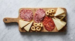 Salami e formaggio (per 2 persone)