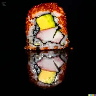 183. Rollo California. California Roll 8pcs