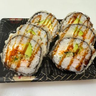 Roll langostino tempurizado (6 Pzs.)