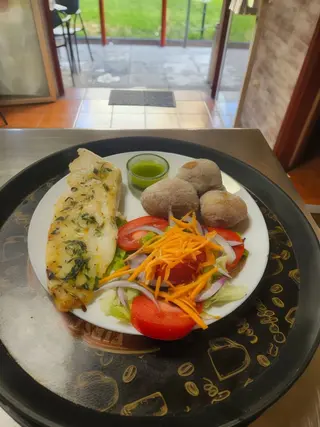 Filete de merluza a la plancha