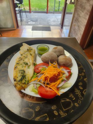 Filete de merluza a la plancha