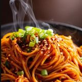 Пилешка манджурска юфка