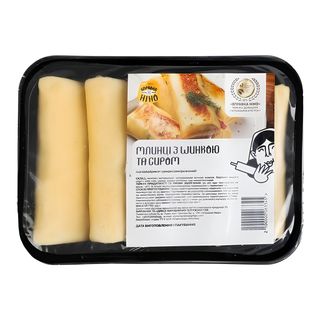 Млинці з шинкою та сиром заморожені (415г)