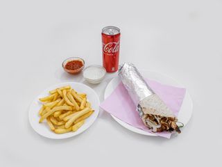 Menu piadina falafel