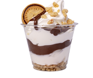 Gelato Nutella biscuit