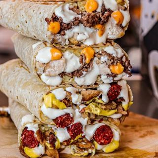 Tacos Cataluña con 3 carne XL