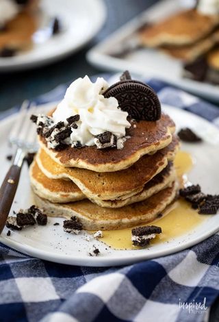 mini pancakes oreo